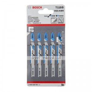 Bosch T118B Σετ Πριονάκια Σέγας Μετάλλου 92mm 2608631014