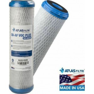 Atlas Filtri CB-AF VOC Plus SX 0.5μm Φίλτρο Συμπαγούς Ενεργού Άνθρακα Made in Usa